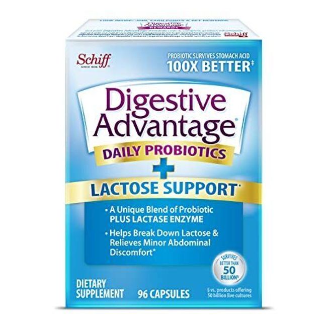 Lactose Defense Capsules (96 Count In A Box) - Helps Breaks Down Lactose & De...