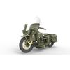 MiniArt Models 1/35 U.S. Military Policeman with Motorcycle Model Kit