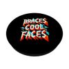 Braces Make Cool Faces Orthodontic Smile Dentist |--- PopSockets Adhesive PopGrip