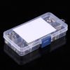 50 Pcs M4/M5/M6/M8/M10 Zinc Alloy Hex Socket Screw Inserts Threaded Insert Nuts Assortment Tool Kit with Plastic Box