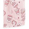 AmeriMark Easy-Care Snap Front Cobbler Aprons Vest with Two Patch Pockets Coffee 4X