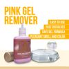 FORABELI PINK GEL REMOVER for Eyelash Extensions-Saf