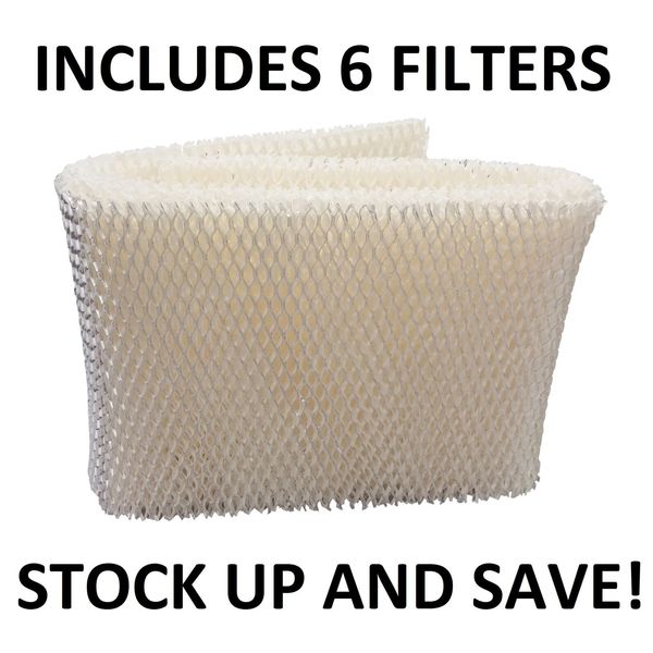 Humidifier Filter for Essick Air MoistAir EF1, EF21 (6 Pack)