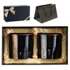 Kizamu Name Engraved Gold and Silver Line Lock Cup Pair Gift