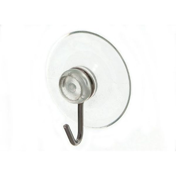 25 Of Suction Sucker Window Hooks Clear Wire Hook 32Mm