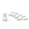 DALIX Windows Blind Tassels Cord Knobs Vertical Horizontal Parts White 10 Pack