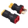 5pcs XT30 XT-30 Male Plug to T-Plug Deans Style Female Connector Conversion Adapter
