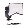 LumiQuest SoftBox, Flash Diffuser & Light Softener, Universal Classic Design for External Camera Flashes with UltraStrap