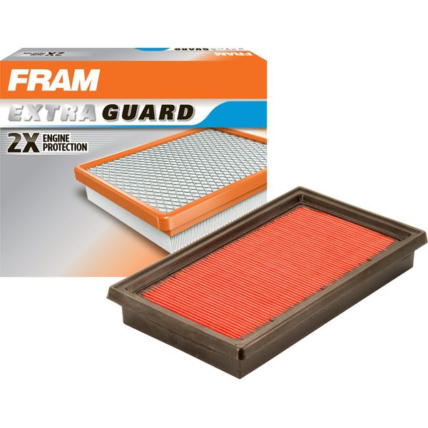 FRAM Extra Guard CA10234 Replacement Engine Air Filter for Select Nissan, Infiniti and Chevrolet Models, Provides Up to 12 Months or 12,000 Miles Filter Protection