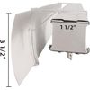 Clear Plastic Blind Clips For 3.5Inch Window Shade Vertical Blinds 8Pcs Set