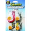 GAMAKATSU #258000 Catfish Hook Assortment- 20 Hooks (8/0, 6/0, 4/0, 1/0)
