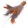 onebarleycorn Cat Toys Feather Refills for Cat Wand Toys Interactive include Replacement Mouse