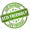 Eco Friendly Round Green Self Ink Stock Stamp