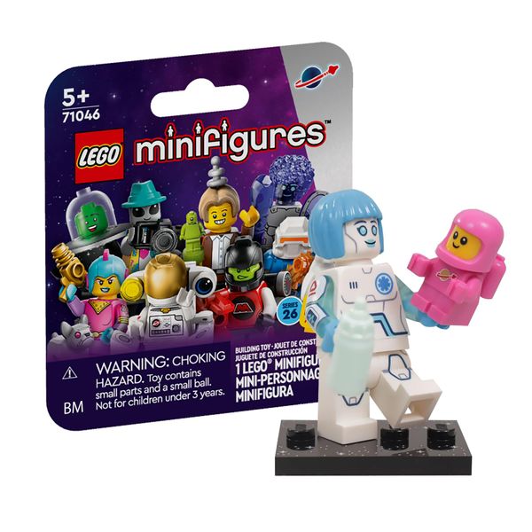 LEGO 71046-6 Nurse Android Minifigure Series 26 Space Nurse Android