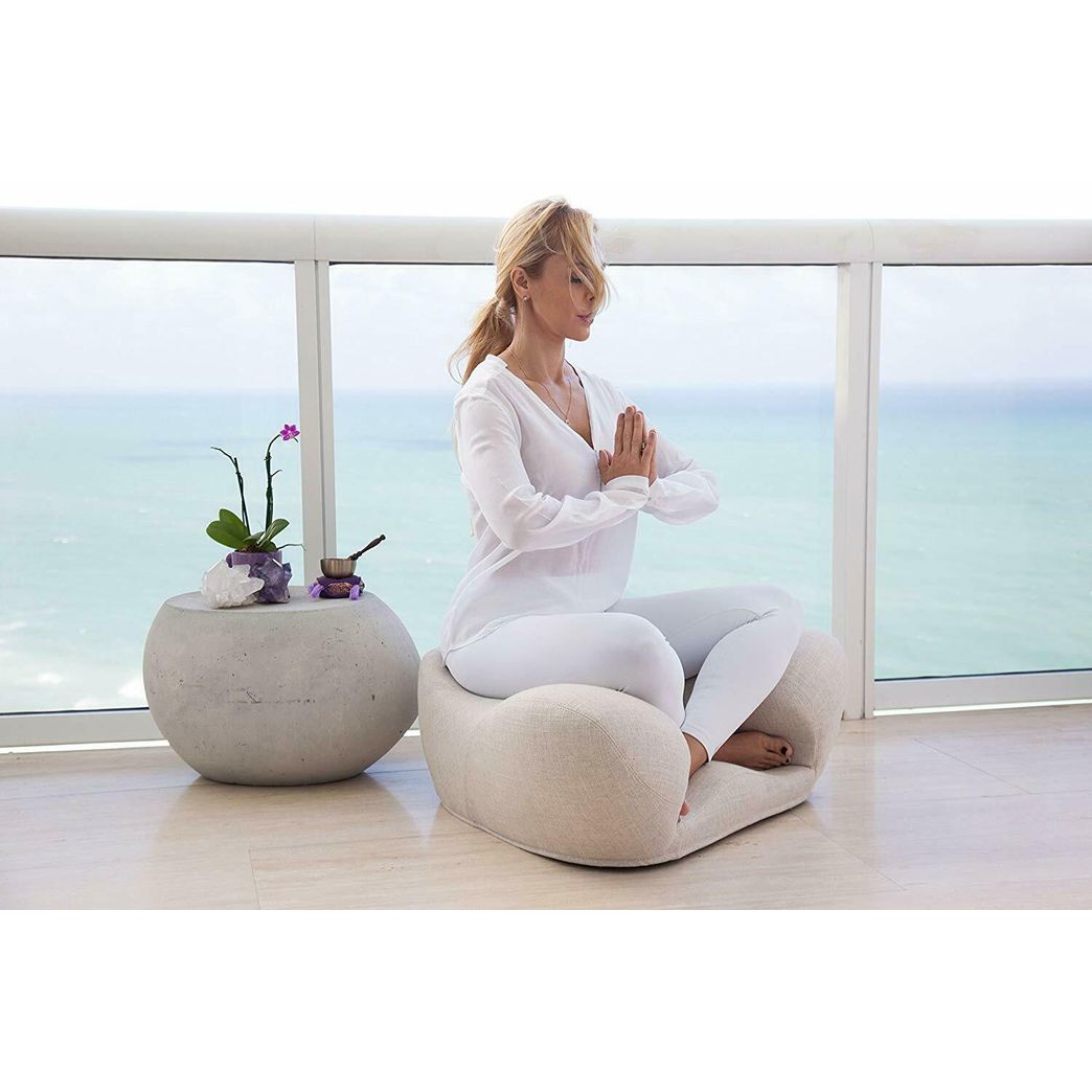 Alexia Meditation Seat Fabric, Gray 
