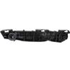 Bumper Bracket Set Fits 2007-2011 Toyota Yaris Front Plastic Black 2Pc