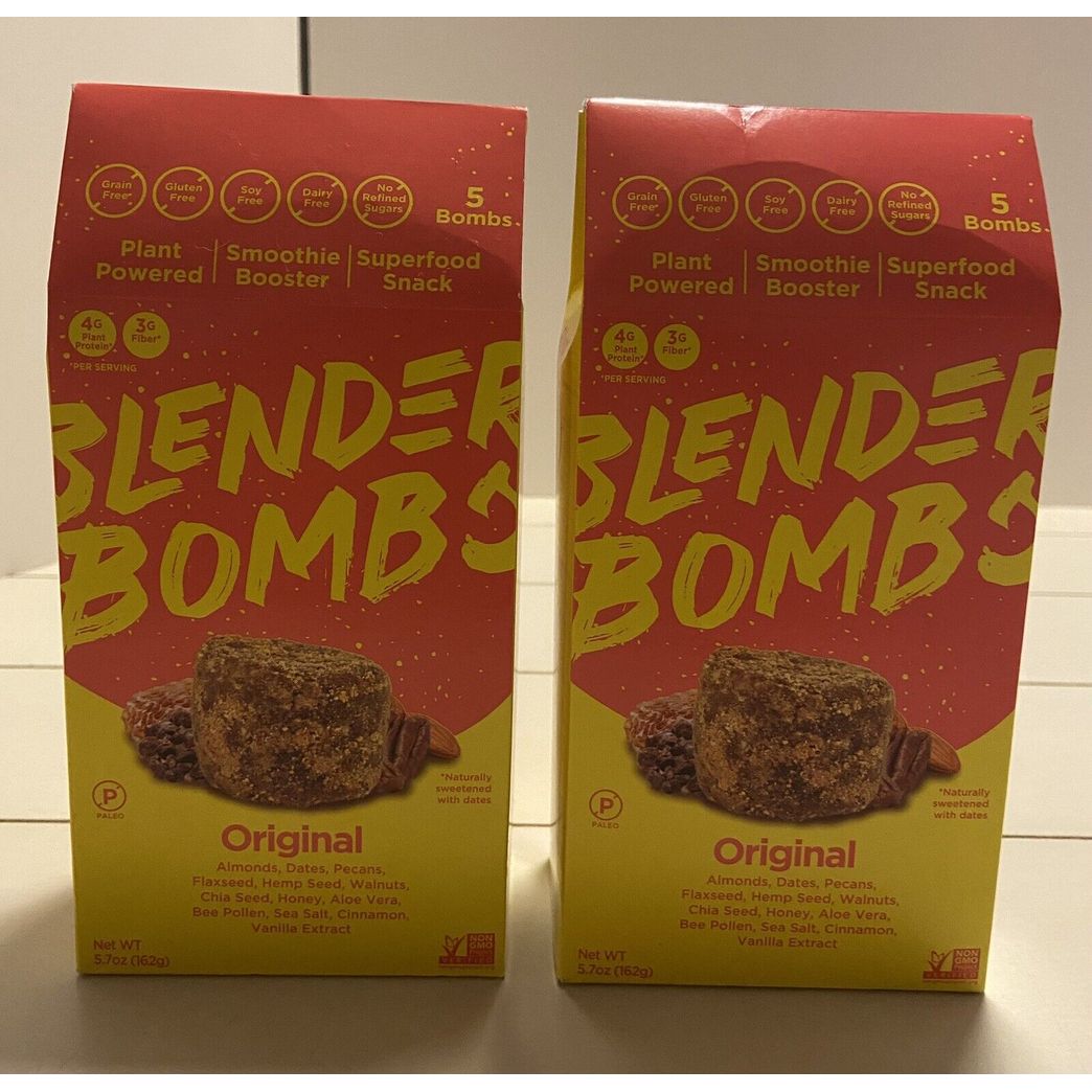 Blender Bombs Original Plant Based Smoothie Booster, Size: 5.7 oz