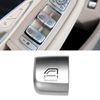 AUTOLUXE Replacement Chrome Window Switch Button Cover for Mercedes Models W205 W213 W253 C E GLC Class (Front Left Passenger)