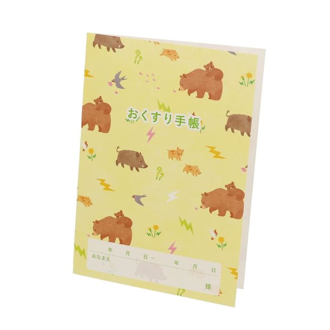 Okusuri Miscellaneous Goods, Medicine Notebook, Four Seasons, Parent-child Osanpo