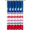 The Lakeside Collection USA Striped Shower Curtain