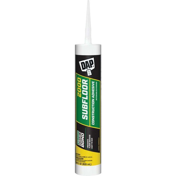 DAP 2000 28 Oz. Subfloor Construction Adhesive 7079827515 DAP 2000 7079827515