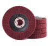 5Pcs 320 Grit Polishing Grinding Buffing Wheel 4.5 Inch Flap Discs Angle Grinder