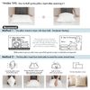 MIULEE 16x26 Inch Pillow Insert, Throw Pillow for Bed Sofa Couch Rectangle Decorative Lumbar Virgin Microfiber Stuffer