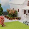 Evemodel 12pcs Head Lighted Model Car 1:87 Train Scenery HO Scale EC100