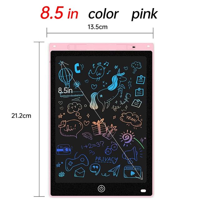 8.5/10/12 Inch LCD Drawing Tablet Electronic Drawing Writing Board