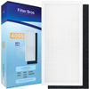 FilterBros BA400S Compatible With BLUEAIR 400 HEPA Replacement Filter SmokeStop
