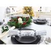 10 Deluxe Silver and White Christmas Crackers