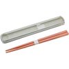 OSK HS-16 Pull Lid Chopsticks Case Set, Hinoki Pura, Black