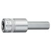 TONE Hexagon Socket 2H-08 Insertion Angle 0.25 inch (6.35 mm) (1/4 inch), Double Side Width 0.3 inch (8 mm)