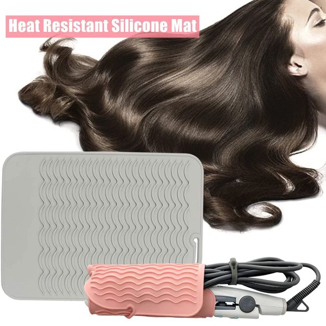 2 Pack Heat Mat For Hair Straighteners, Curling Iron, Flat Iron