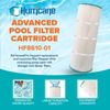 Hurricane 2 Pack HF8610-01 Advanced Pool and Spa Filter Cartridge Replacement