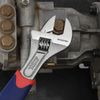 WORKPRO Adjustable Wrench 3PC Set 10" 8" 6" With Rubberized Anti-Slip Grips