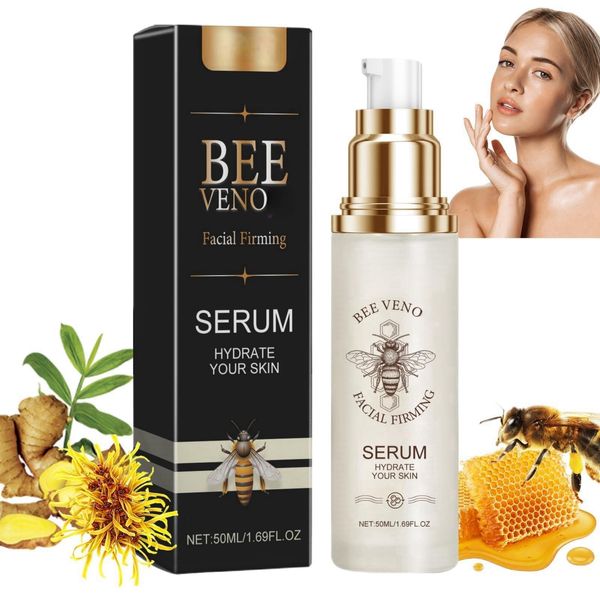 50ml Bee V-enom Face Serum,Bee V-enom Serum,Facial Firming Bee V-enom Serum,Anti Aging Serum for Face,Dark Spot Remover,Anti Wrinkle Serum,Face Serum for Women,Hydrating Skincare,Face Moisturizer