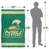 Norfolk State University Blanket, 36"x58" Primary Logo, Silky Touch Super Soft Throw