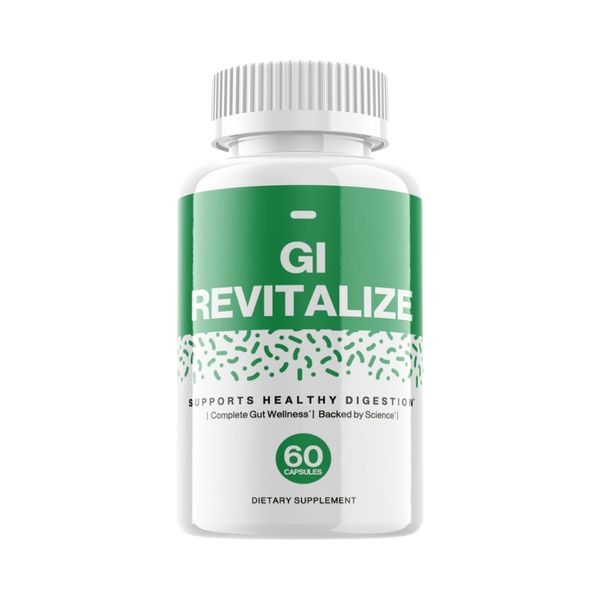 GI Revitalize Supports Digestive Health Supplement - 60 Capsules