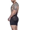 Gruff Pup Easy Release Singlet - Midnight Black - XX-Large