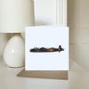 'Avro Lancaster Bomber' Blank Greeting Card (GC00005050)