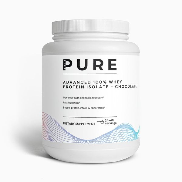 PURE LIFE Advanced 100% Whey Protein Isolate (Chocolate) - 48 servings