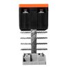 DEWIN Solid State Relay, DC Control, AC Single-Phase Solid State Relay, DIN Rail, SSR Relay with Cooler 40A