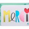 Papyrus Thank You Cards with Envelopes, Merci (14-Count)