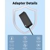 XWNV 84W AC Adapter Compatible with Drobo 4-Bay FireWire 800 FW800 SATA Storage Array 4HD