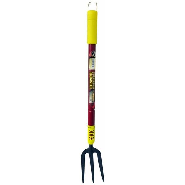 HoitoDeals 1Pcs Telescopic Hand Held Fork with Soft Grip Handle For Outdoor, Garden etc.