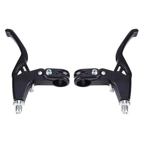 MAGT Bicycle Brake Lever, Bicycle Brake Handle, 4 Colours, Mountain Bike, Cycling Brake Lever, Aluminium Alloy Accessories for Bicycles (Black)