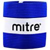Mitre Men's Captain Arm Band, Blue (Blue/White), Small