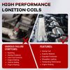 6pcs Ignition Coil Set for Chevrolet Trailblazer 4.2L UF303