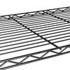 2X 4 Shelf Adjustable Storage Shelving Unit  Steel Organizer Wire Rack Black